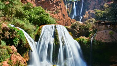 Visite Cascades Ouzoud depuis Marrakech – Cascades, Singes & Barque Excursion Ouzoud