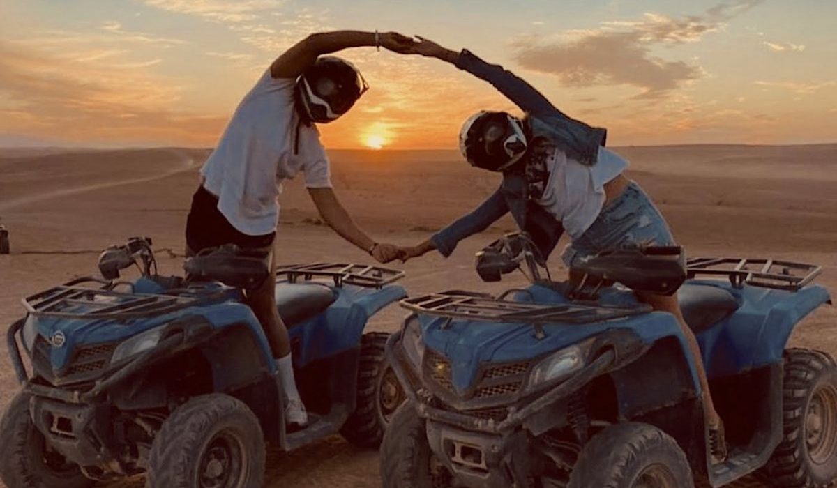 Excursion en quad dans les pistes rocailleuses du désert d’Agafay au départ de Marrakech