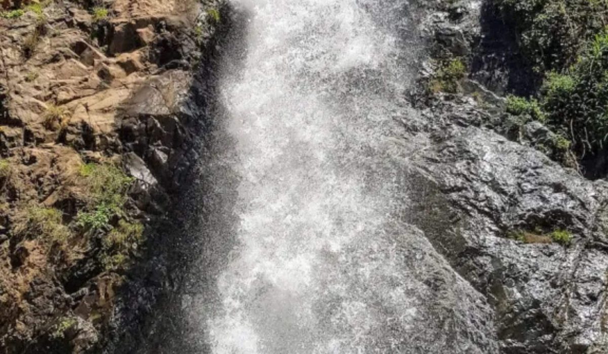 Vue panoramique des cascades d’Ouzoud en pleine journée ensoleillée